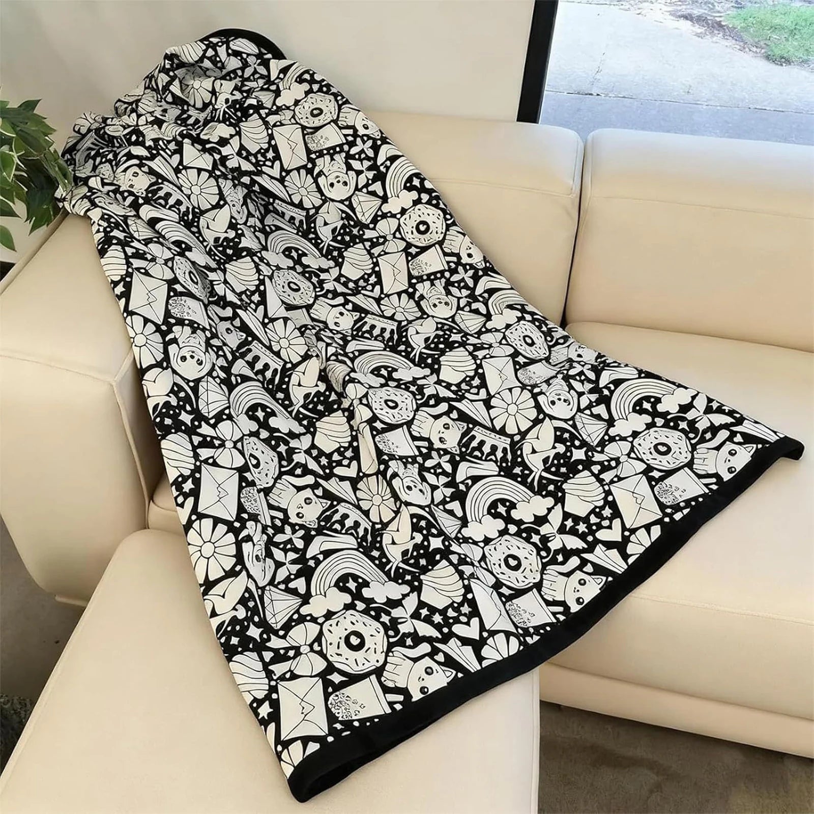 Couverture à colorier DIY
